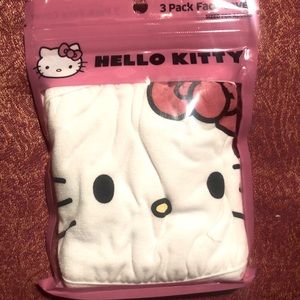 Hello kitty face mask 3 😷